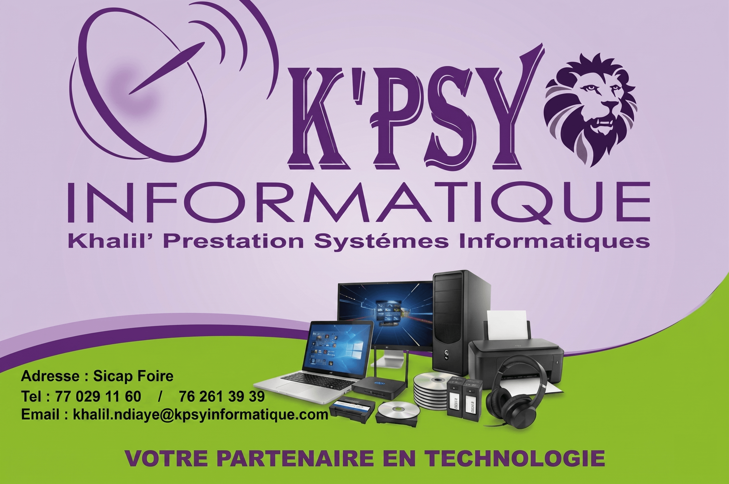 Affiche K'PSY Informatique